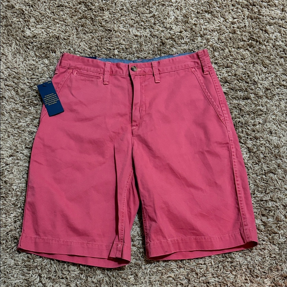 Ralph Lauren Polo Men's Coral Pink Casual Chino Shorts W 30